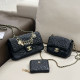 Black Street Celebrities Letters Metal Accessories Trim Chains Bags