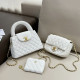 White Daily Celebrities Letters Patchwork Metal Accessories Trim Chains Bags