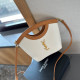 White Street Daily Letters Patchwork Metal Accessories Trim Bags