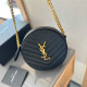 Black Casual Daily Letters Metal Accessories Trim Zipper Bags