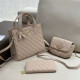 Pink Casual Daily Letters Patchwork Metal Accessories Trim Bags