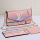 Pink Street Letters Chains Bags