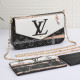 White Brown Street Letters Chains Bags