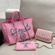 Pink Street Daily Letters Patchwork Bags