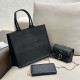 Black Casual Daily Letters Metal Accessories Trim Embossed Bags