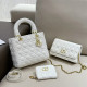 White Daily Celebrities Solid Color Buckle Metal Accessories Trim Bags