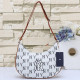 White Street Letters Patchwork Zipper Bags