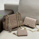 Pink Daily Celebrities Letters Chains Embossed Bags