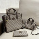 Khaki Casual Business Wear Letters Patchwork Zipper Bags