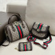 Khaki Casual Daily Letters Patchwork Metal Accessories Trim Contrast Bags