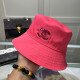 Rose Red Casual Street Letters Patchwork Hot Drill Hat