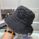 Cowboy Black Casual Street Letters Gradient Tassel Contrast Hat