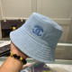 Blue Casual Street Letters Patchwork Hot Drill Hat