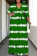 Green Casual Daily Striped Print Lace Up Contrast V Neck Printed Plus Size Dresses