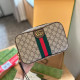 Khaki Business Wear Daily Letters Patchwork Metal Accessories Trim Zipper Bags