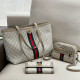 Khaki Casual Street Letters Patchwork Metal Accessories Trim Zipper Bags
