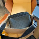 Black Gray Casual Street Letter Print Patchwork Zipper Contrast Bags