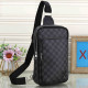 Grey Black Street Letters Patchwork Zipper Bags