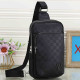 Black Street Letters Patchwork Zipper Bags