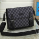 Black Street Letters Patchwork Zipper Bags