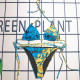 Blue Sportswear Print Patchwork Strap Design Swimwears