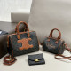 Black Brown Casual Street Letters Patchwork Bags