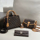 Orange Casual Street Letters Patchwork Metal Accessories Trim Contrast Bags