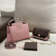 Pink Casual Street Letters Patchwork Metal Accessories Trim Contrast Bags