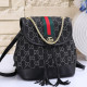 Black Street Letters Patchwork Bags
