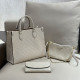 White Street Celebrities Letters Patchwork Chains Embossed Bags