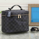 Black Street Letters Patchwork Zipper Bags