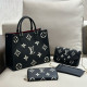 Black Street Celebrities Letters Patchwork Chains Contrast Bags