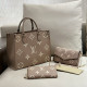 Nude Pink Street Celebrities Letters Patchwork Chains Contrast Bags