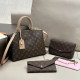 Cream White Casual Street Letters Patchwork Chains Bags