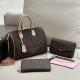 Apricot Street Daily Letters Patchwork Zipper Contrast Bags