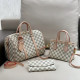 White Casual Street Plaid Patchwork Zipper Contrast Bags