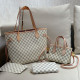 Cream White Casual Daily Plaid Patchwork Contrast Bags