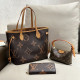 Yellow Brown Street Daily Letters Draw String Patchwork Contrast Bags