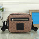 Brown Street Letters Patchwork Zipper Bags