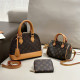 Yellow Daily Celebrities Letters Patchwork Zipper Contrast Bags