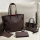 Black Brown Casual Daily Plaid Patchwork Contrast Bags