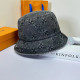 Black Street Daily Letters Distressed Hat