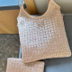 Pink Casual Street Letters Sequined Hot Drill Bags
