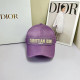 Purple Street Daily Letters Patchwork Hat