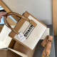 White Casual Daily Letters Patchwork Contrast Bags