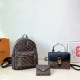 Brown Street Daily Letters Patchwork Metal Accessories Trim Contrast Bags