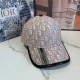 White Pink Street Daily Letters Patchwork Contrast Hat