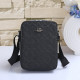 Black Street Letters Patchwork Zipper Bags