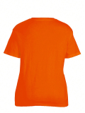 Orange SHEIN Slayr Plus Size Moon & Ekg Pattern Pri