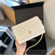 White Daily Celebrities Solid Color Patchwork Metal Accessories Trim Bags